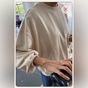 Le Bon Shoppe Poche Crewneck Naturel Small